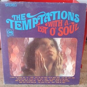 The Temptations 'With a Lot o' Soul' Vinyl Record